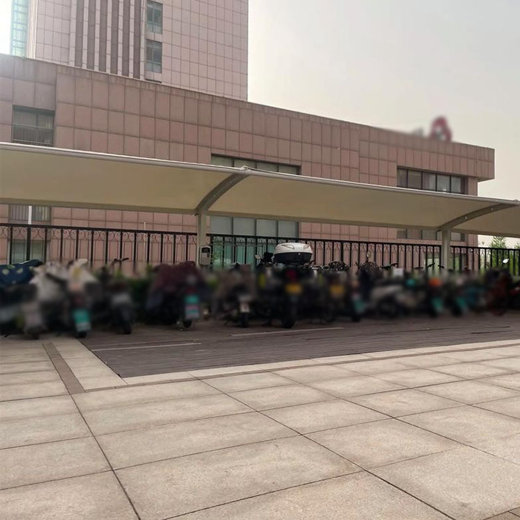 松阳县膜结构电动车棚